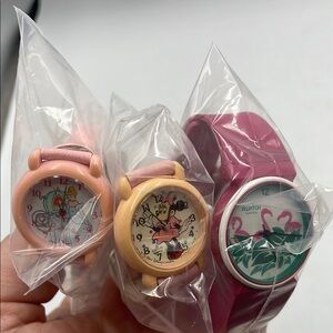 Disney Character Watches  lorus awatch Swiss Cinderella Minnie flamingo